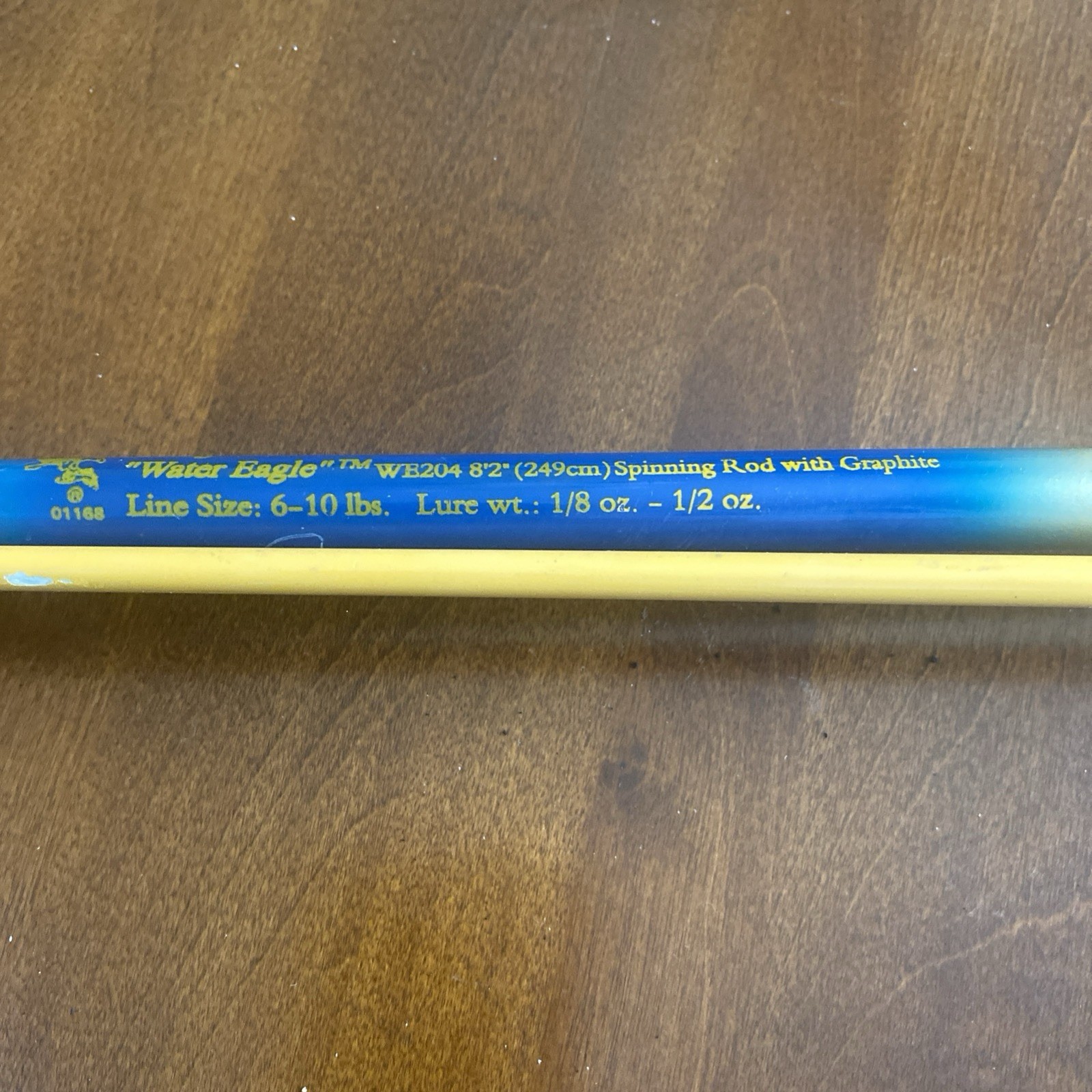 Eagle Claw “Water Eagle” WE 504 8’ Casting Rod Graphite Composite 2pc MINT