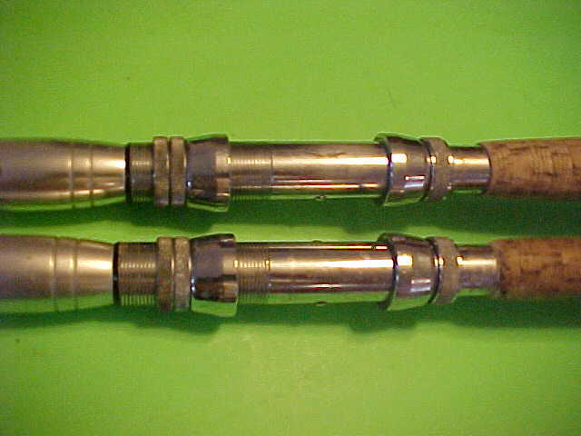 SEA ISLE 6 FOOT 10 INCH, 80 POUND CLASS TROLLING/FISHING RODS, PAIR OF 2 RODS
