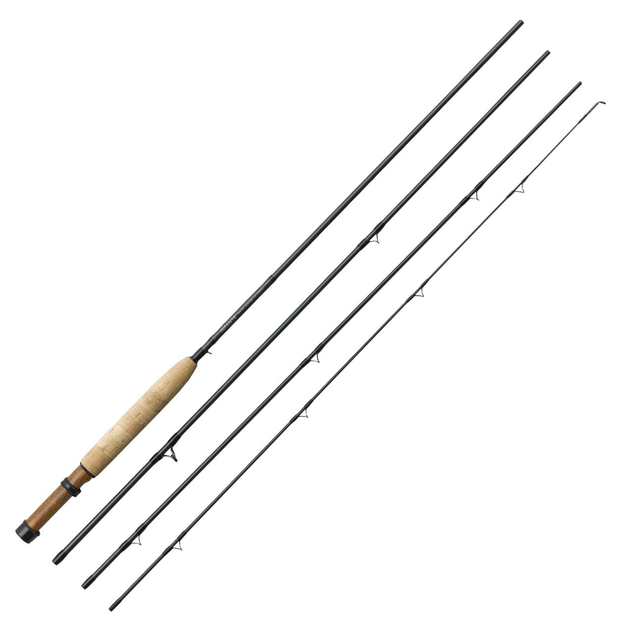 ** TIEMCO EUFLEX Infante 8’0″ #3 4pc 803-4 Blue Gray Fly Rod