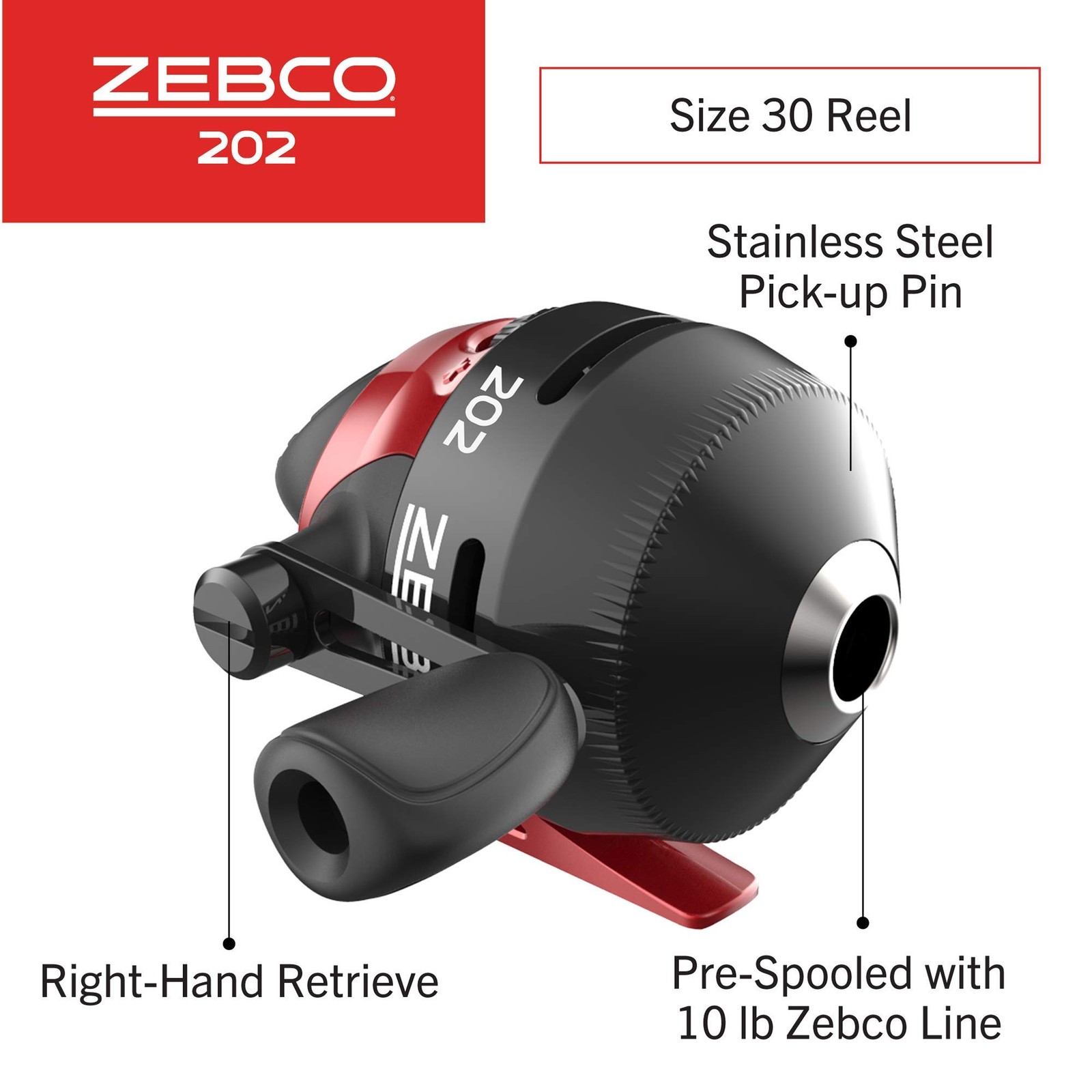 Zebco 202 & 404 Spincast Reel/Rod Combo (2-Pack) – 5’6″ Medium Action