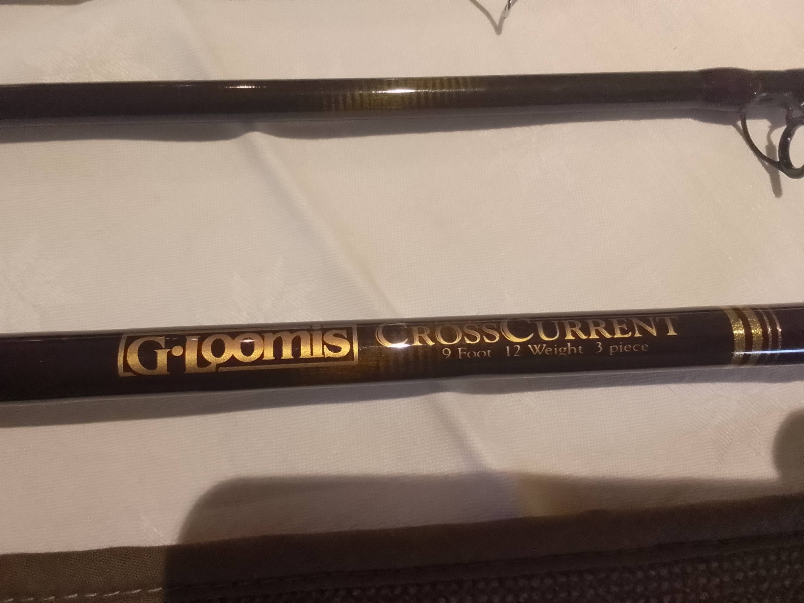 G. Loomis fly rod Cross Current, 9 foot, 12 weight, 3 piece