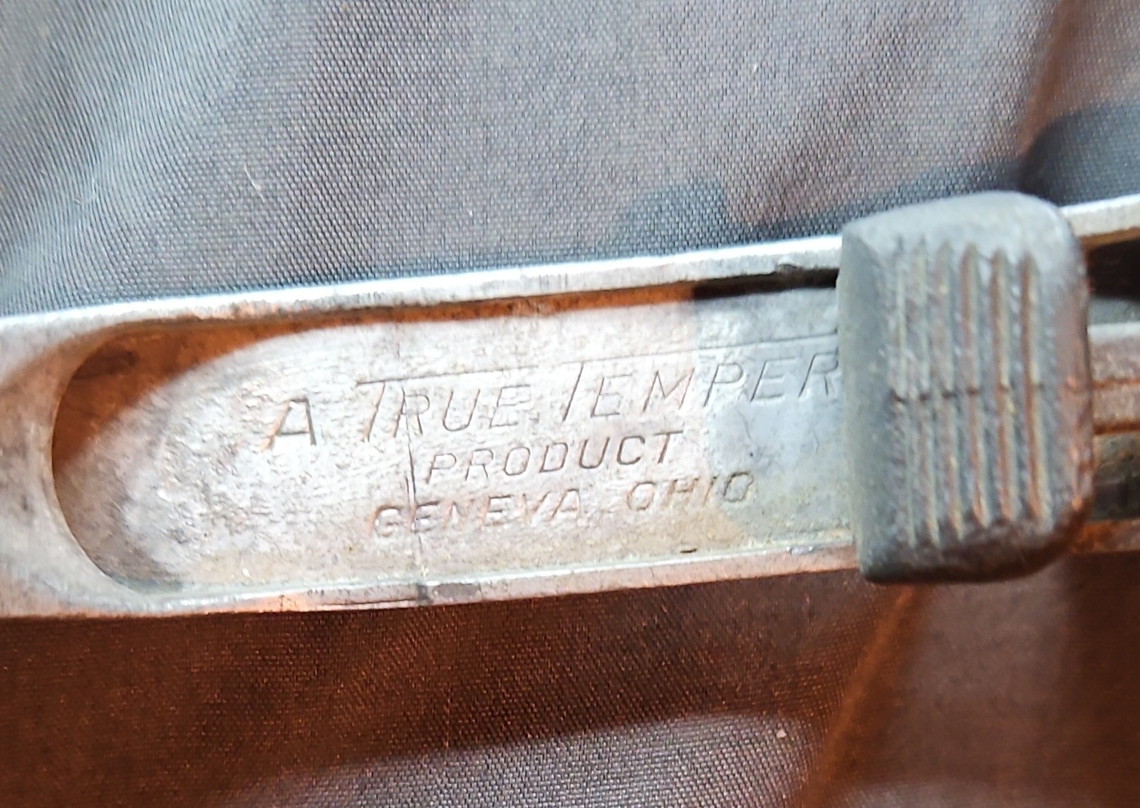 True Temper Vintage Freshwater Fishing Rod Metal Black/Silver Unisex Adults