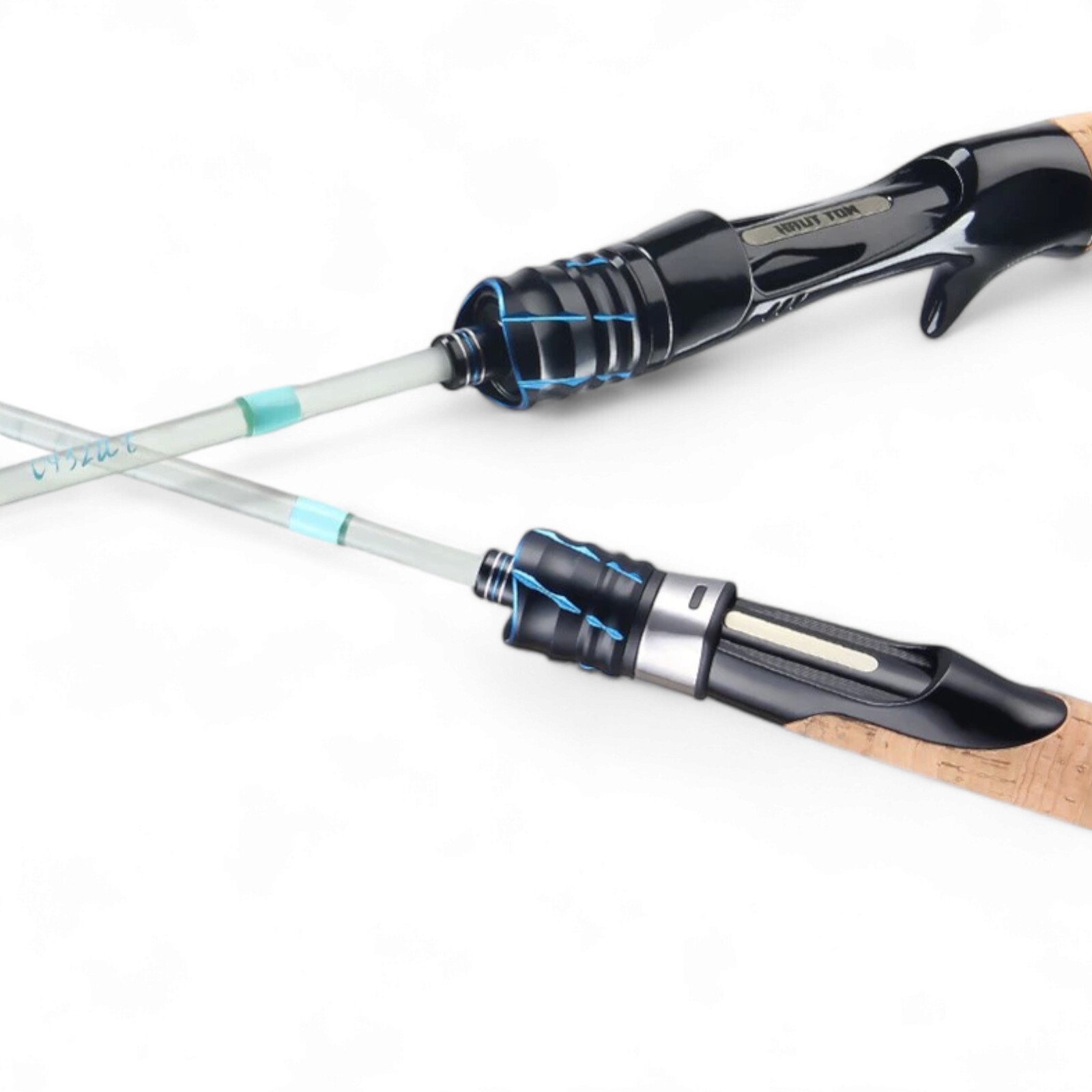 Stream Fishing Rod Trout Travel Ultralight Fishing Transparent Rod Cork Handle