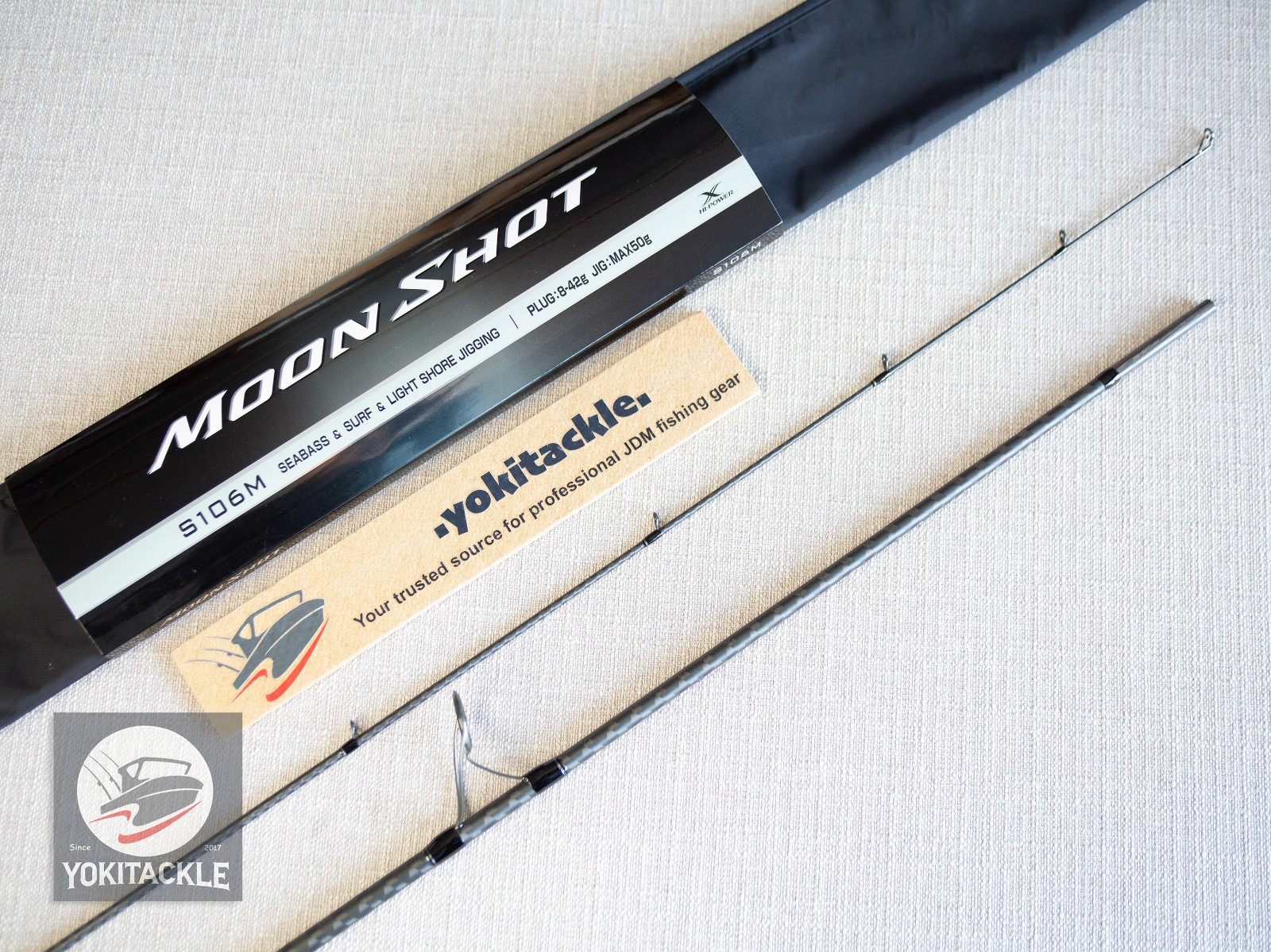 Watch Our Product Video-Shimano 21 Moonshot S106M Spinning Rod