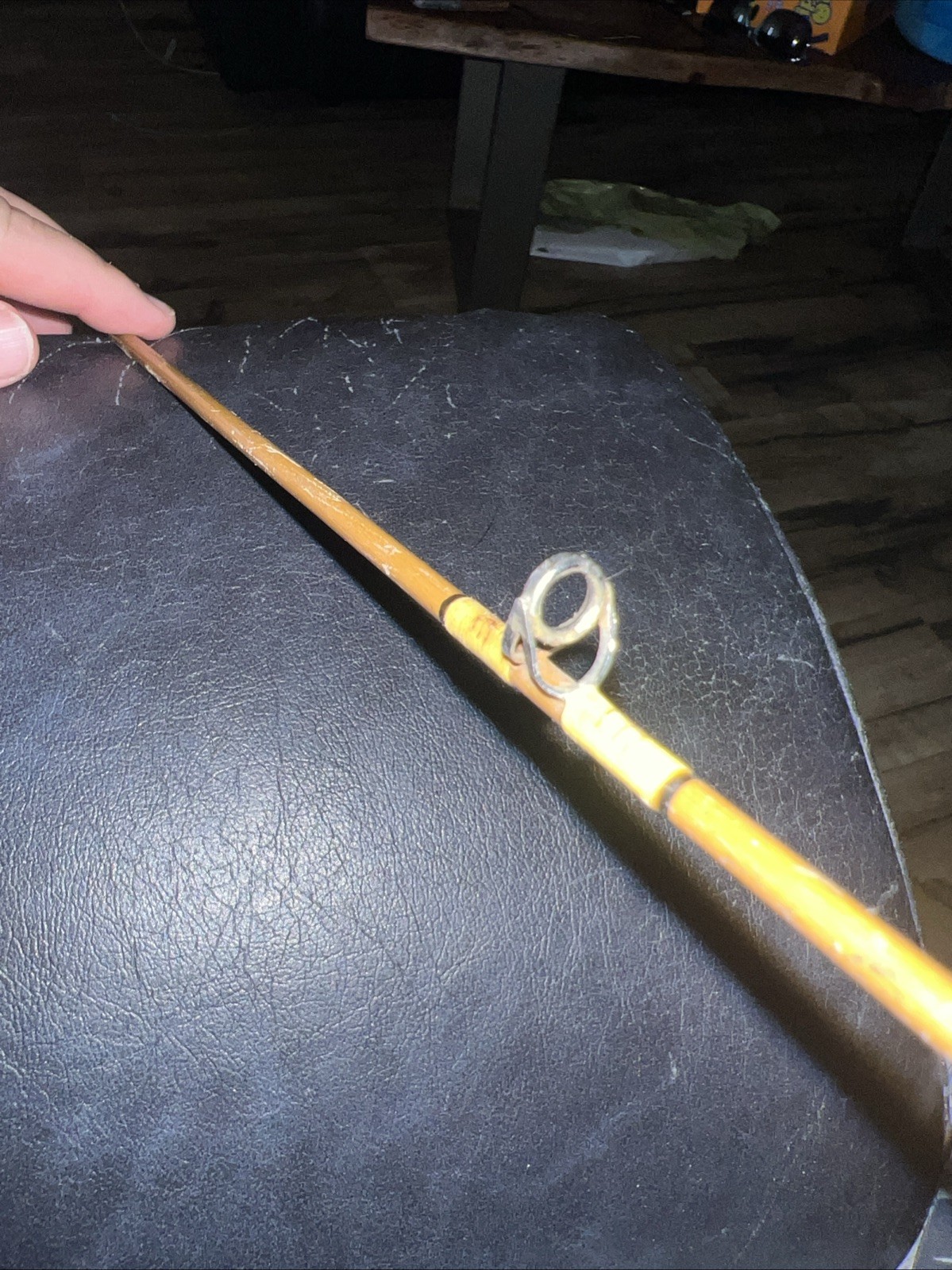 Vintage St. Croix Bait/Trolling 8.5’ 1pc Deluxe Rod Tobacco-Fiber 12BT-86LT-D