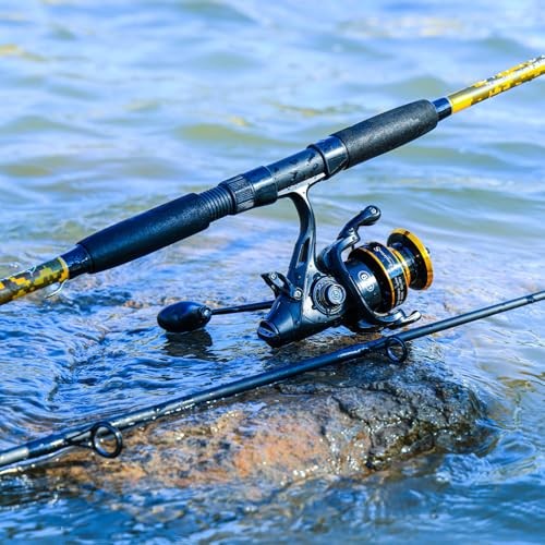 2-Piece Carbon/Glass Composite Spinning & Casting Fishing Rods