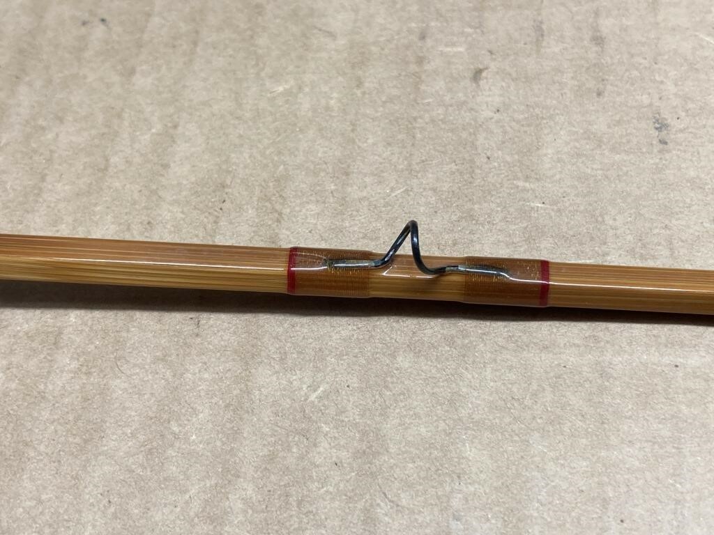 BOB TAYLOR 3 PC Fishing rod with case VERY RARE! 2 tips PICK UP ONLY INDIANA