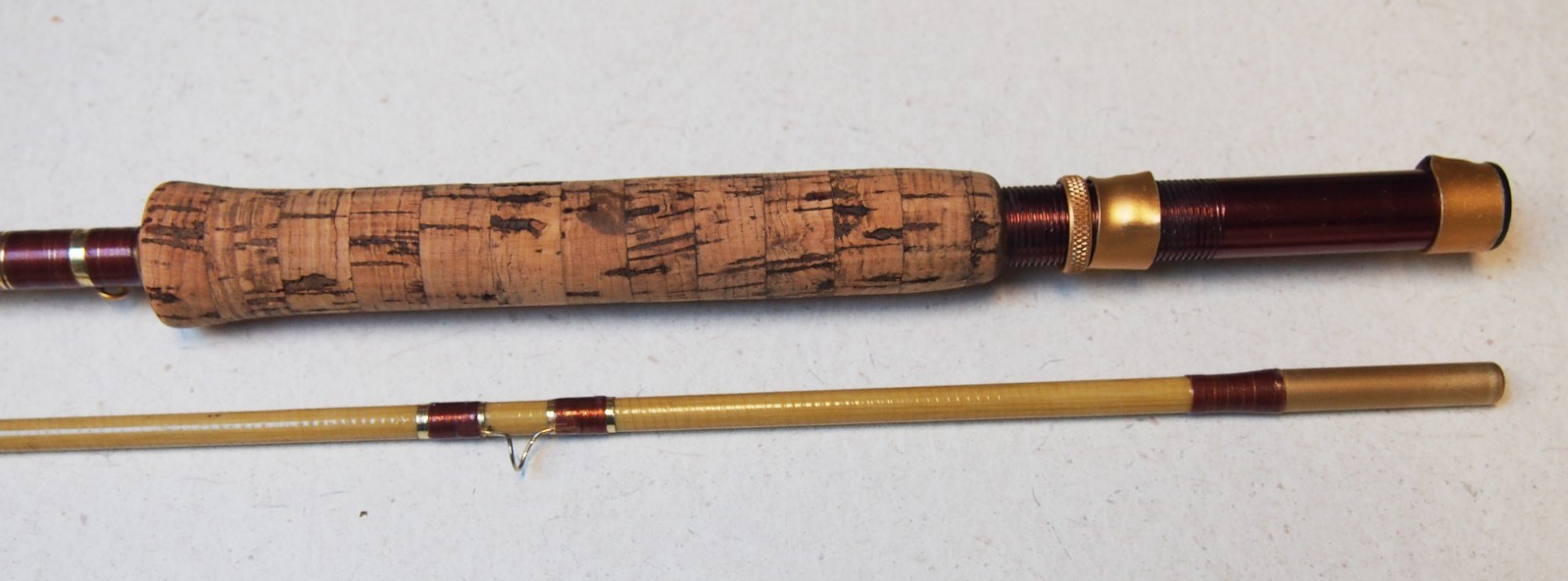 Ted Williams Fly Rod 8-1/2′ With Sock and Tube Nice
