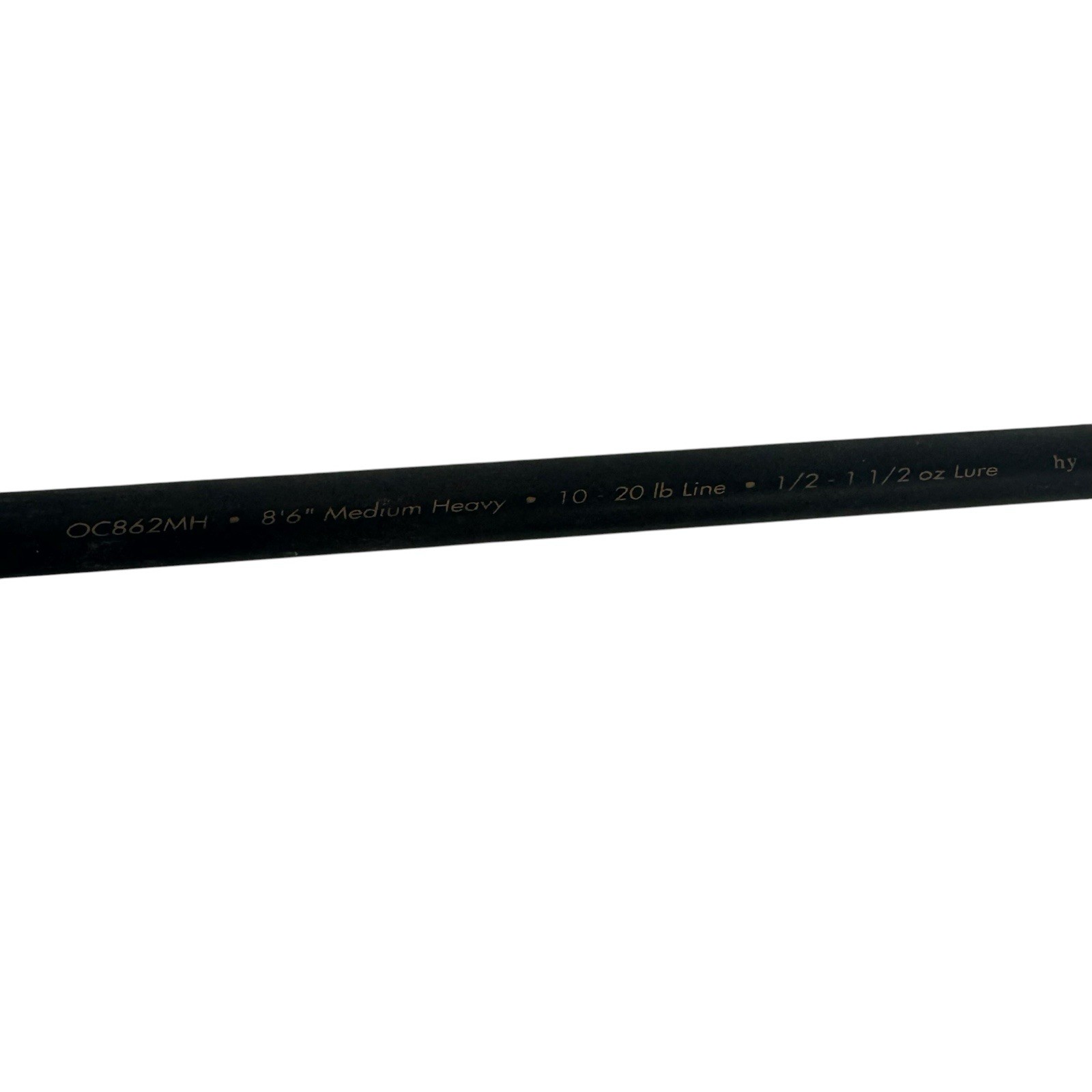 Abu Garcia Original Series Medium Heavy 8’6” Graphite Casting 2 pc Rod OC862MH