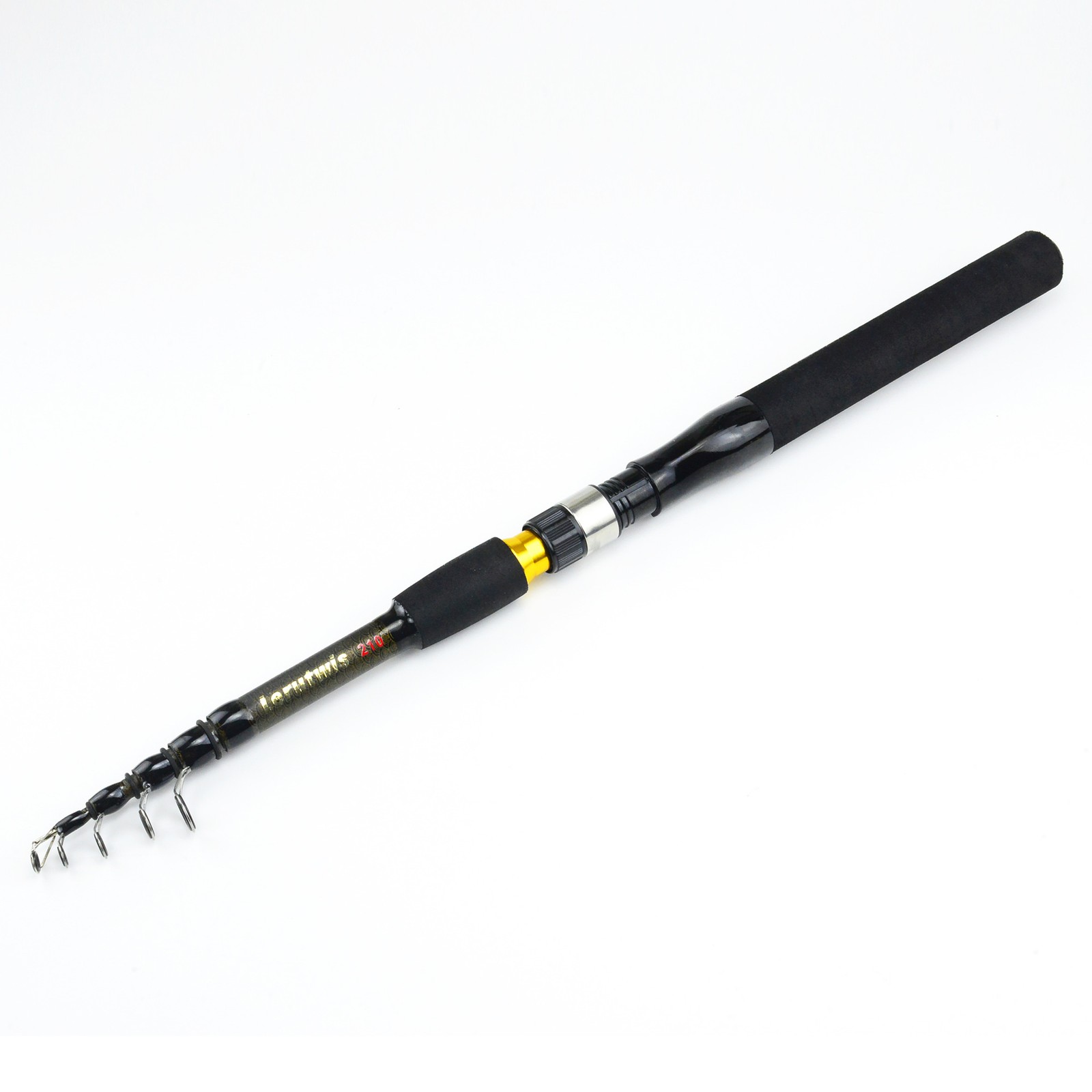 Carbon Fiber Telescopic Ice Fishing Rod Saltwater Portable Spinning Pole