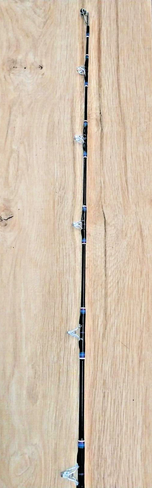 NEW CUSTOM WRAPPED -8 FT -SEEKER 270-8 CONVENTIONAL SALWATER ROD, CORK HANDLE