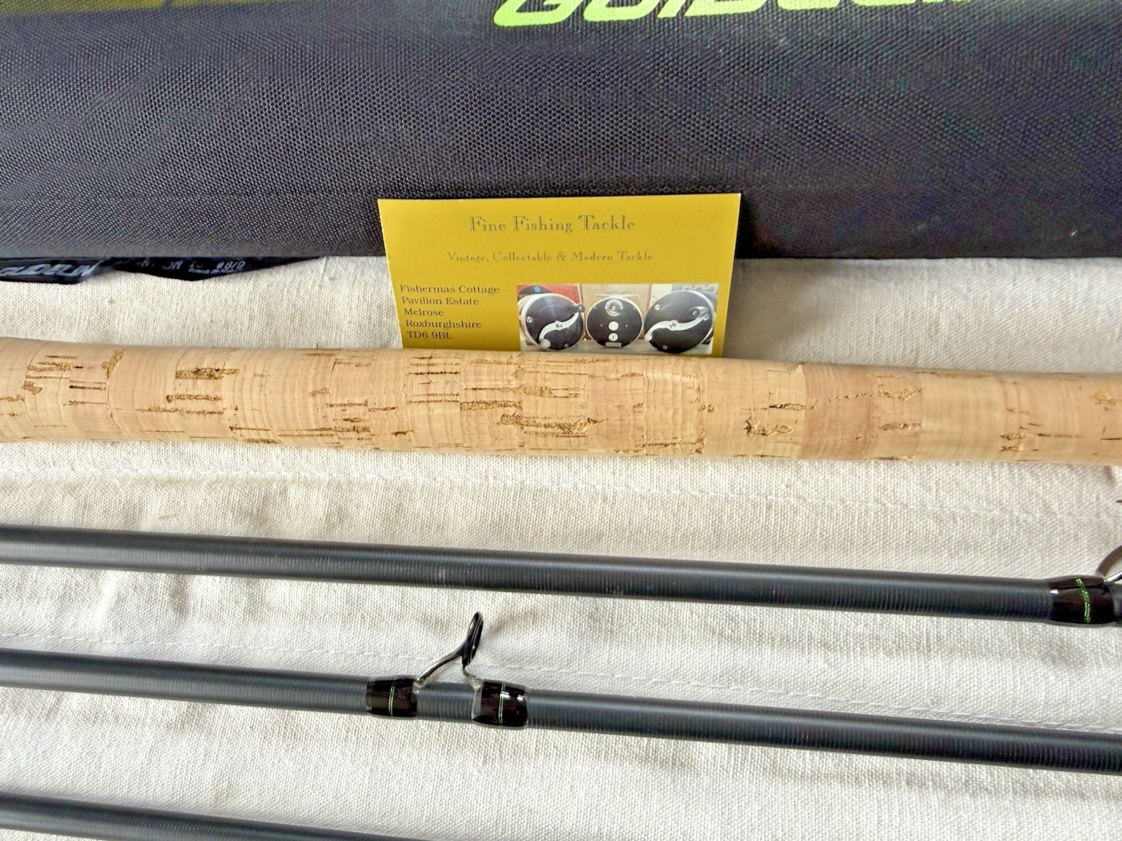 Guideline Elevation 13 Foot #8/9 6 Piece Travel Salmon Fly Rod with Bag & Tube