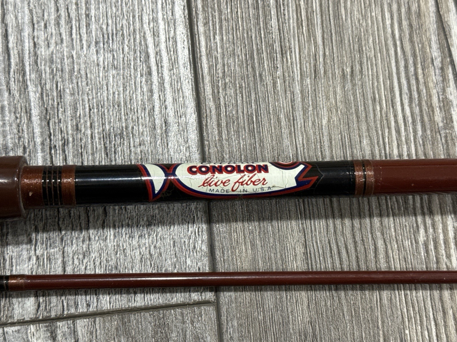 Vintage Garcia 2460 6 1/2′ 2 Piece Rod + Garcia Mitchell 510 Spinning Reel Combo