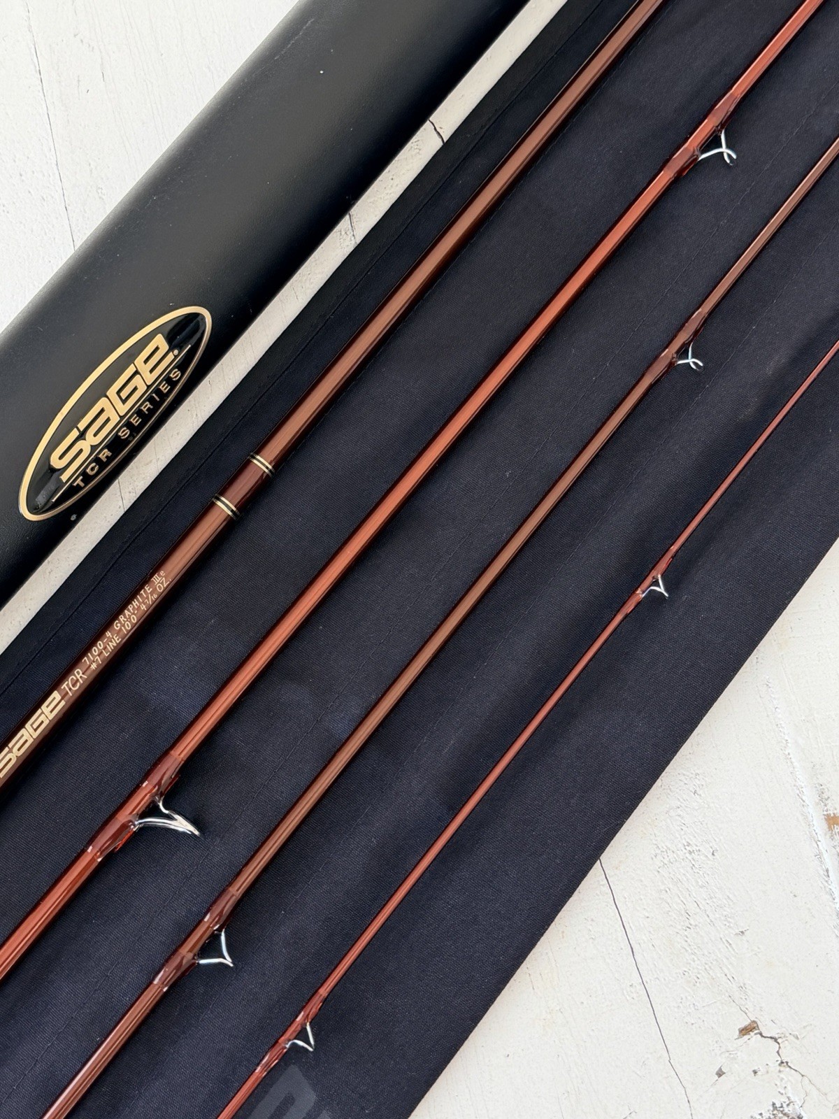 **BEAUTIFUL** 🔥 SAGE TCR 7wt. 10’ft~4pc FlyRod🔥~LEGENDARY~ 🔥