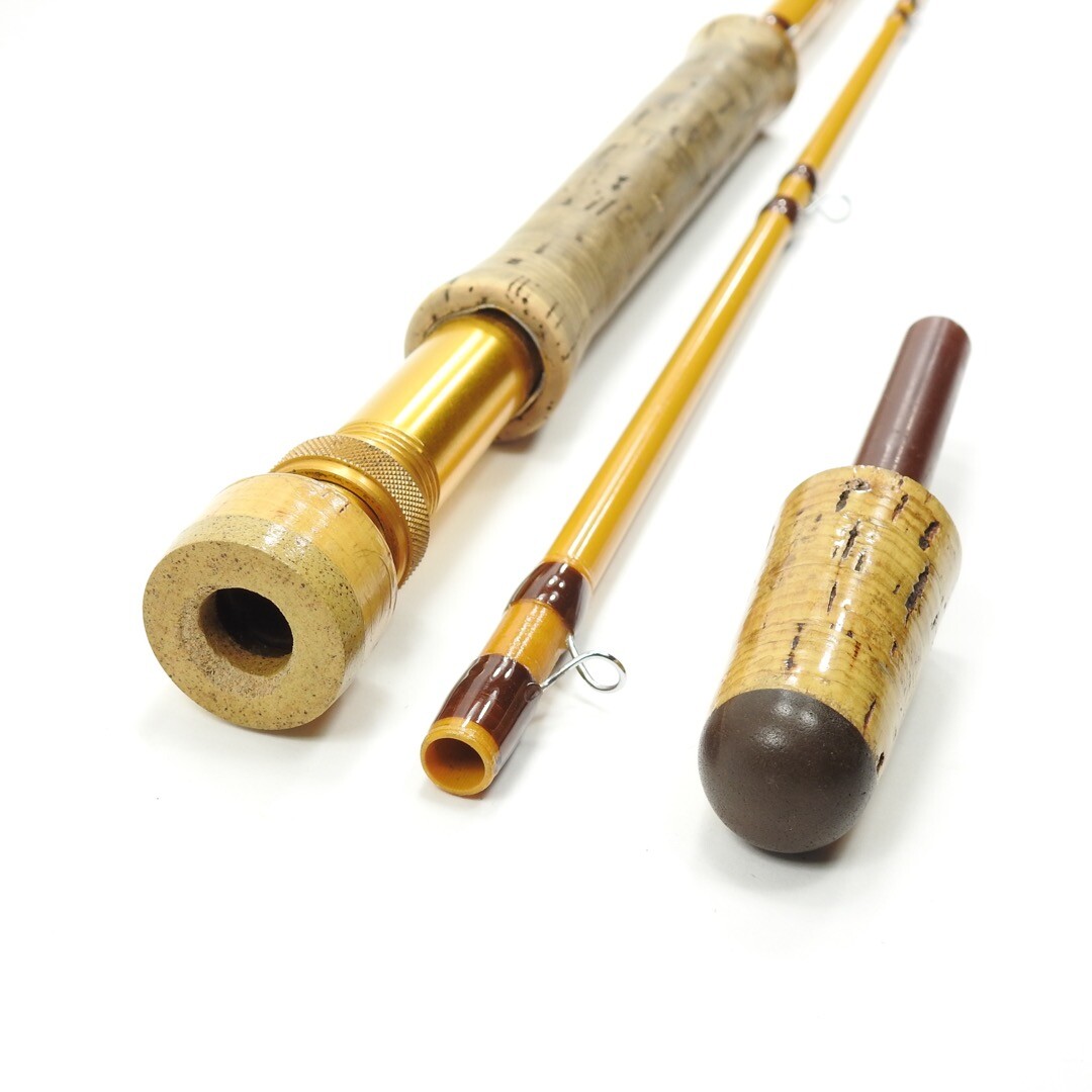 Early Scott Fiberglass PowR-Ply Fly Fishing Rod. 9′ 10wt.