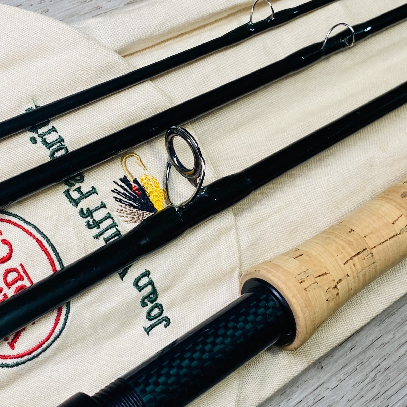 *Beautiful*RL WINSTON BORON II x JOAN WULFF FAVORITE 8wt. 9ft 4pcs