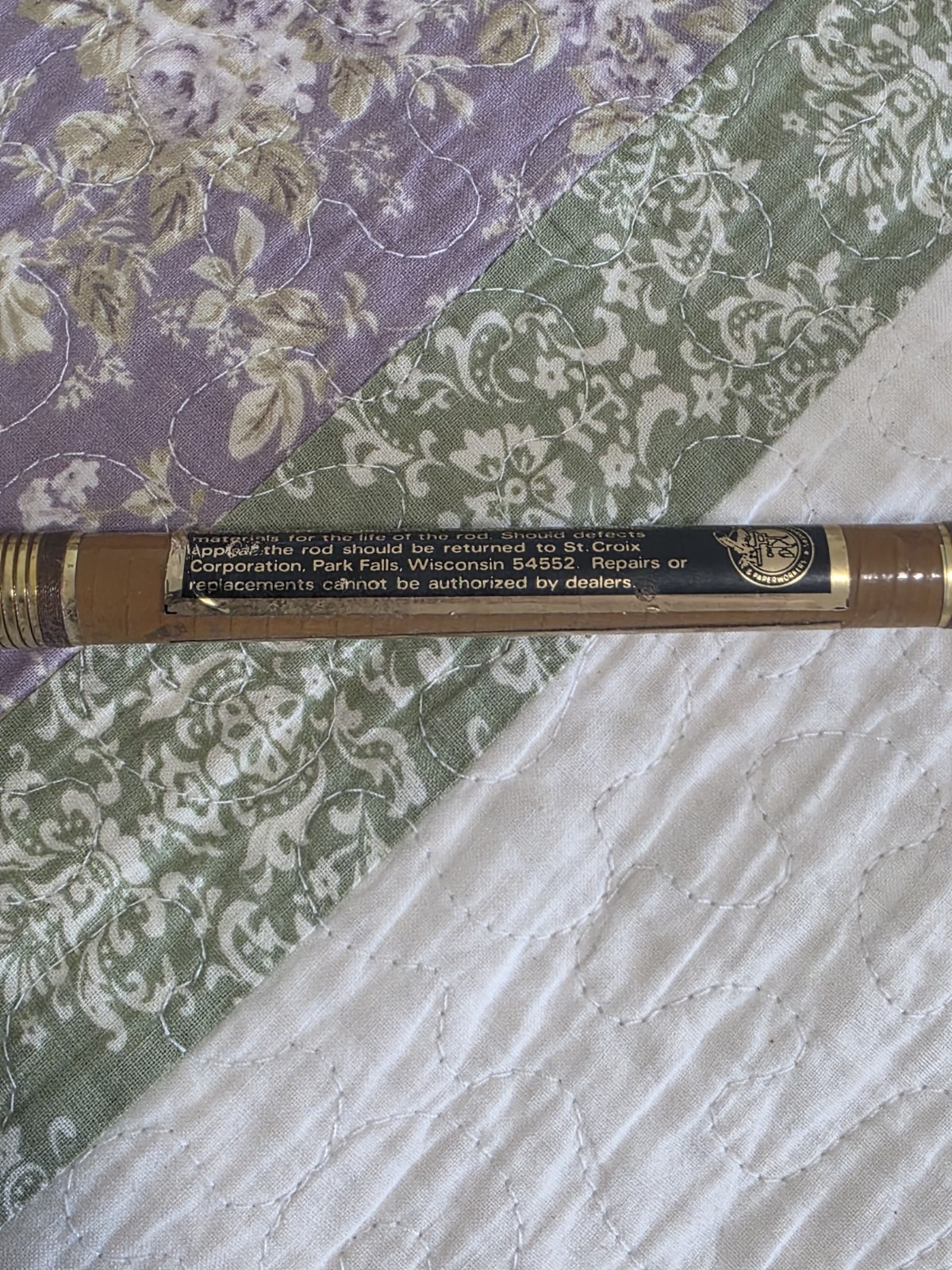 St. Croix Carboloy 8065 6’6 Vintage Fishing Rod