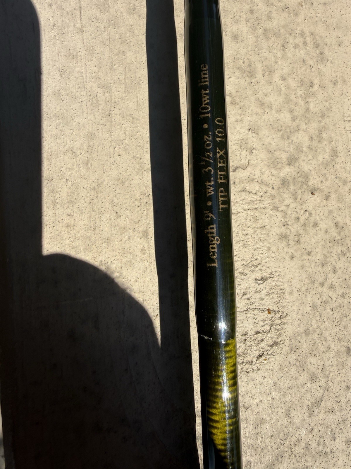 Orvis Helios zg Tip Flex Fly Rod 9ft 10wt 4pc Fast w/ Tube & Sock