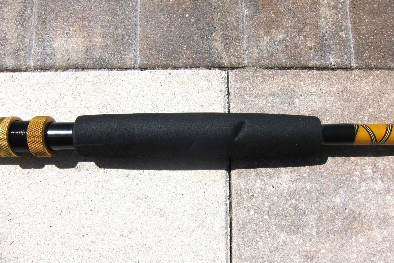 Vintage Custom Trolling Rod: AFTCO Roller Guides/Tip & Alm Butt: 6’10”; 25-50lb!
