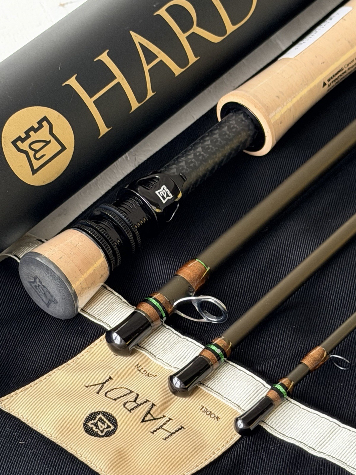 **BEAUTIFUL** 🔥NEW HARDY MARKSMAN 7wt. 9’Ft Fly Rod!! 🔥~LEGENDARY~🔥