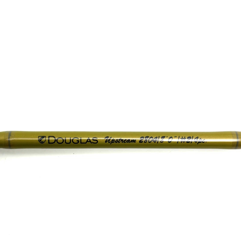 Douglas Upstream 2804 8.0ft #2 4pc Fishing Rod, Used, Hard Case