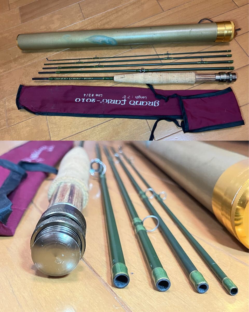Coatac Grano Fario 2010 7′ #3/4 5-Piece Pack Rod Used, w/ case JDM