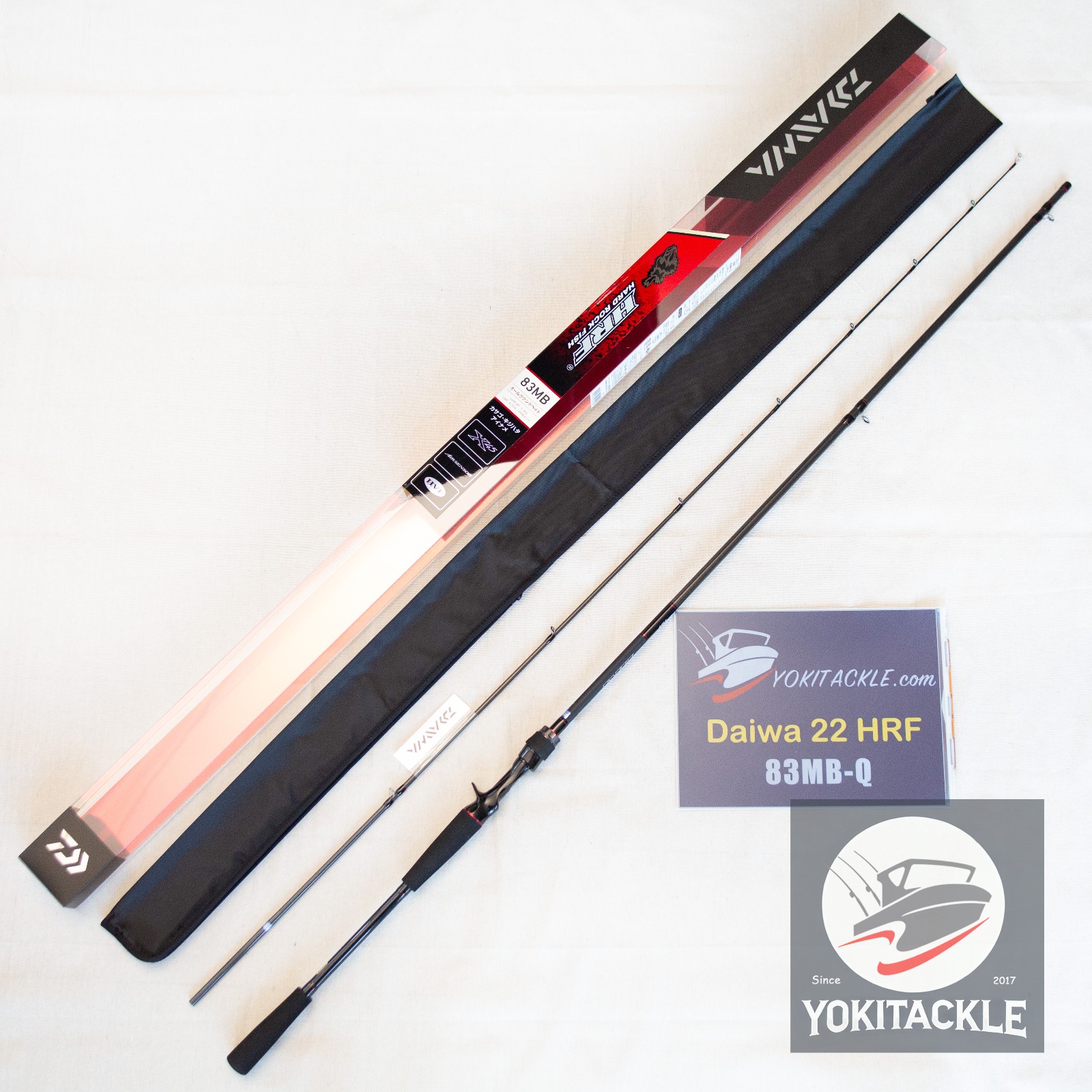 Daiwa 22 HRF 83MB-Q Baitcasting Rod JDM From JAPAN