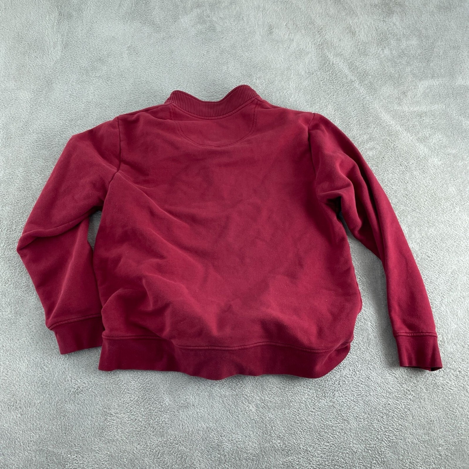 Orvis Mens Burgundy Pullover Sweater XL/EG – Cotton & Polyester 4634