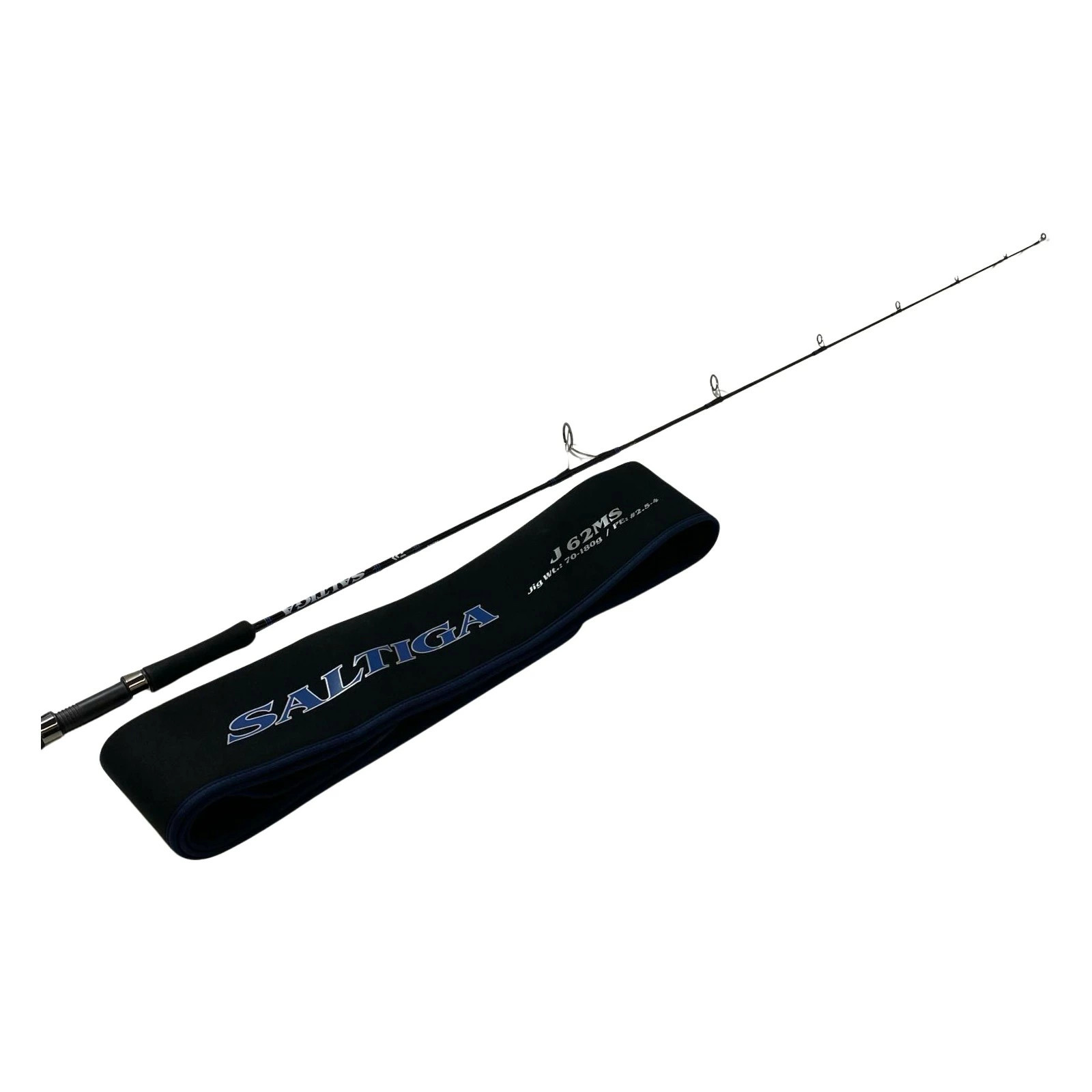 Daiwa Saltiga J62MS Shore Jigging Rod B Grade with Bag, Used, 6.2ft (74in)