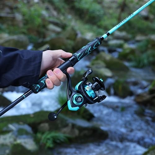 IM6 Graphite Fishing Pole – Spinning Rod & Casting Rod – High Performance