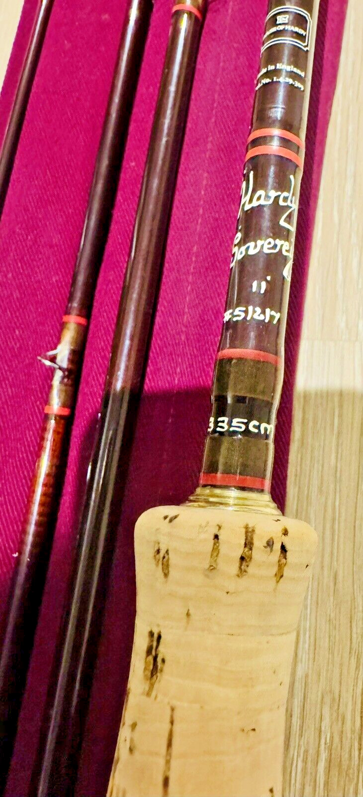 Classic Hardy Sovereign 11 Foot #5/7 Carbon 4 Piece Fly Rod & Bag