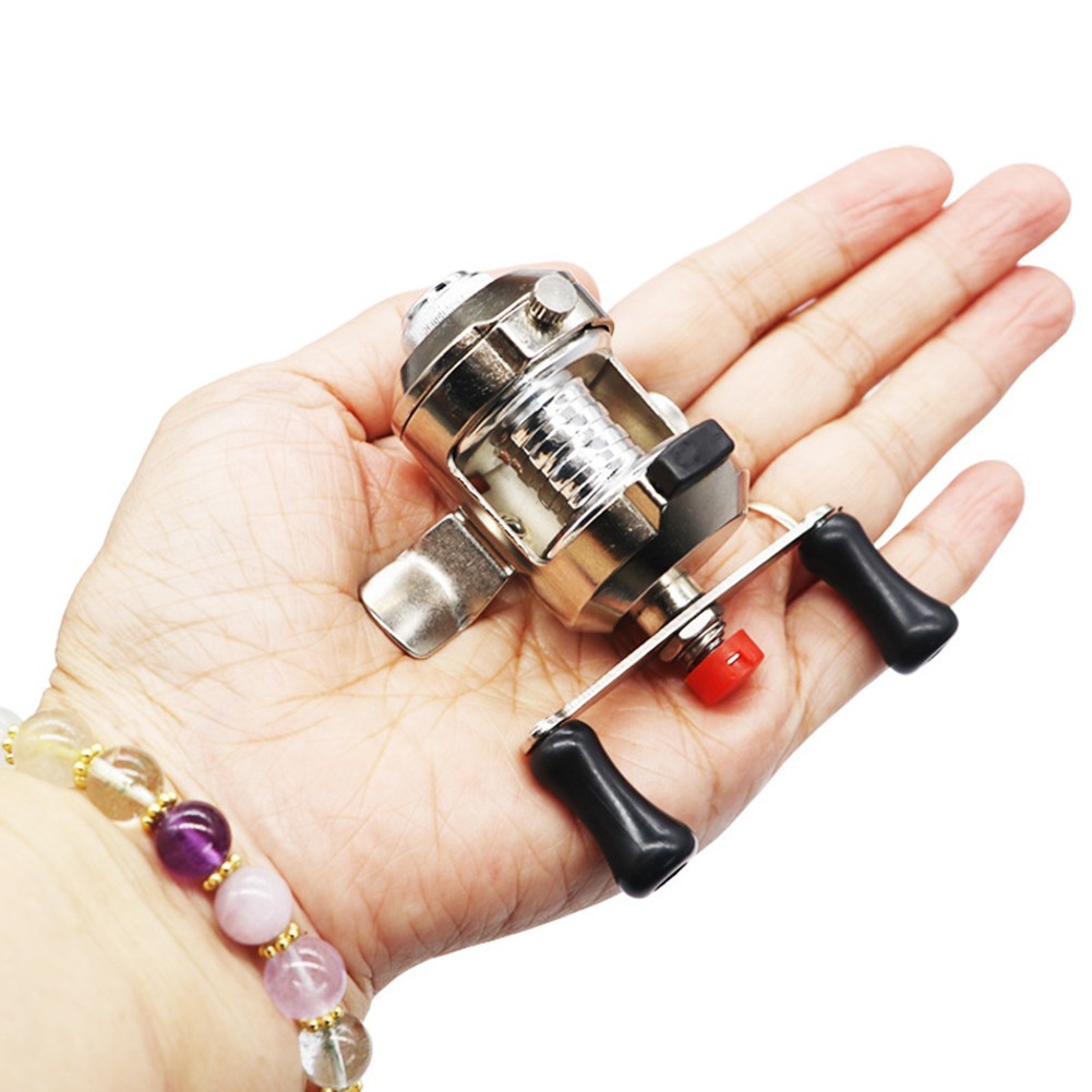 For Mini Lure Fishing Reel Metal Frame for Ice Fishing and Freshwater Fishing