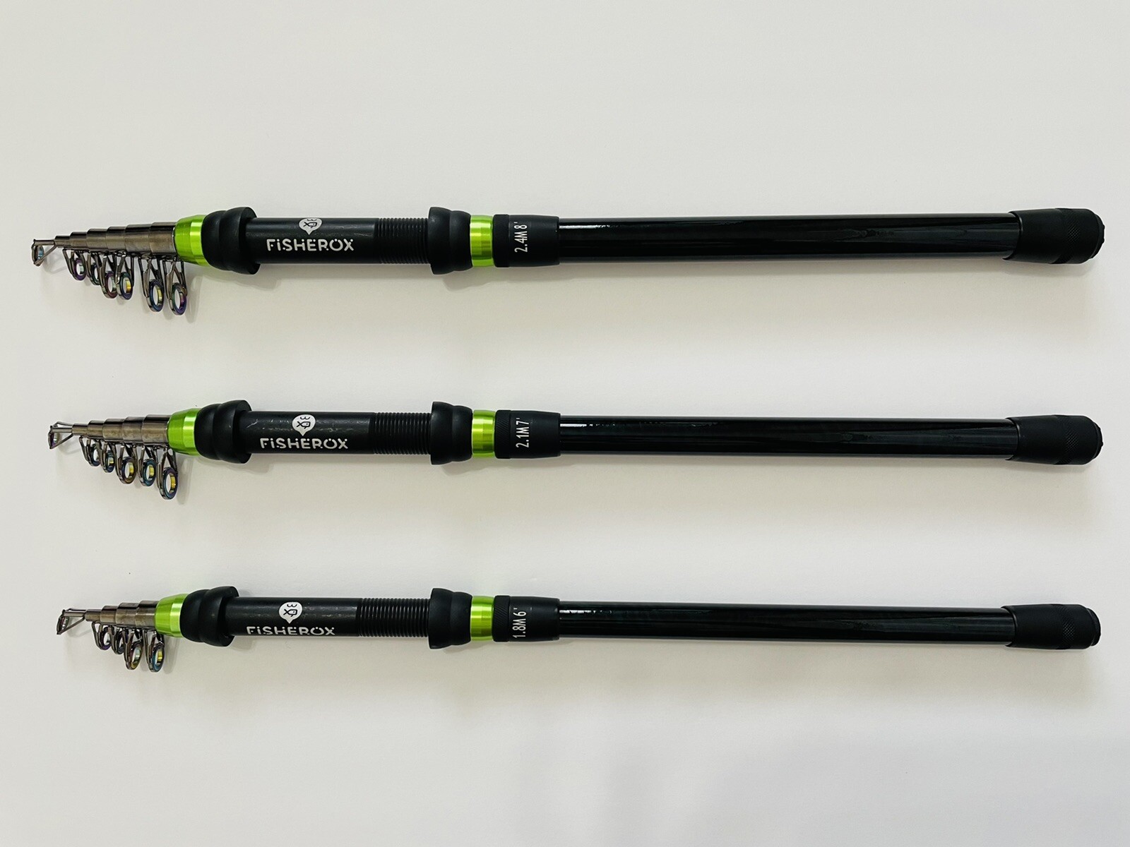 FISHEROX 🎣 Ultra Lightweight Carbon Fiber Fishing Rod – 6’