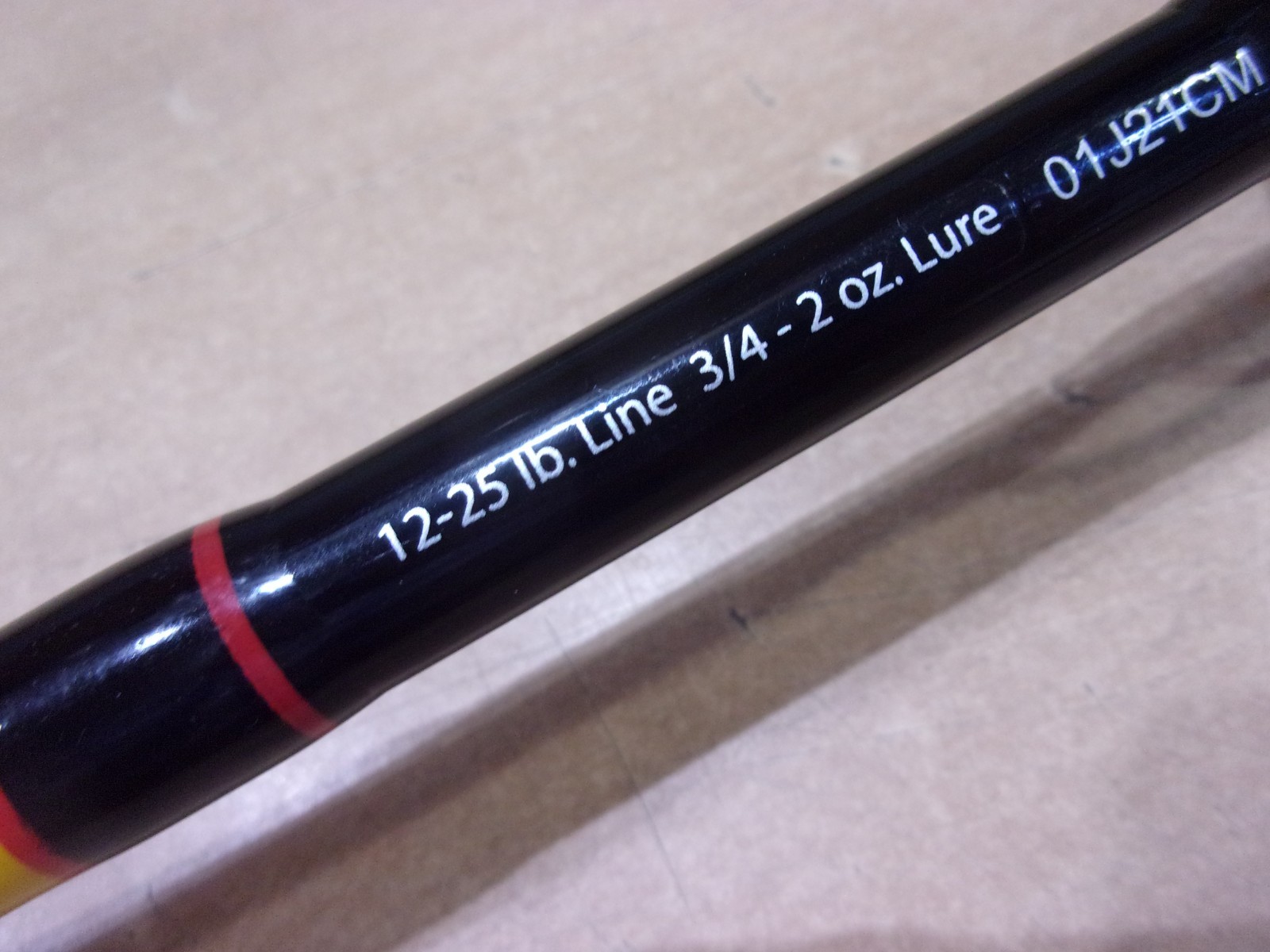 Ugly Stik BIGWATER casting 7 foot medium light rod BW1225C701