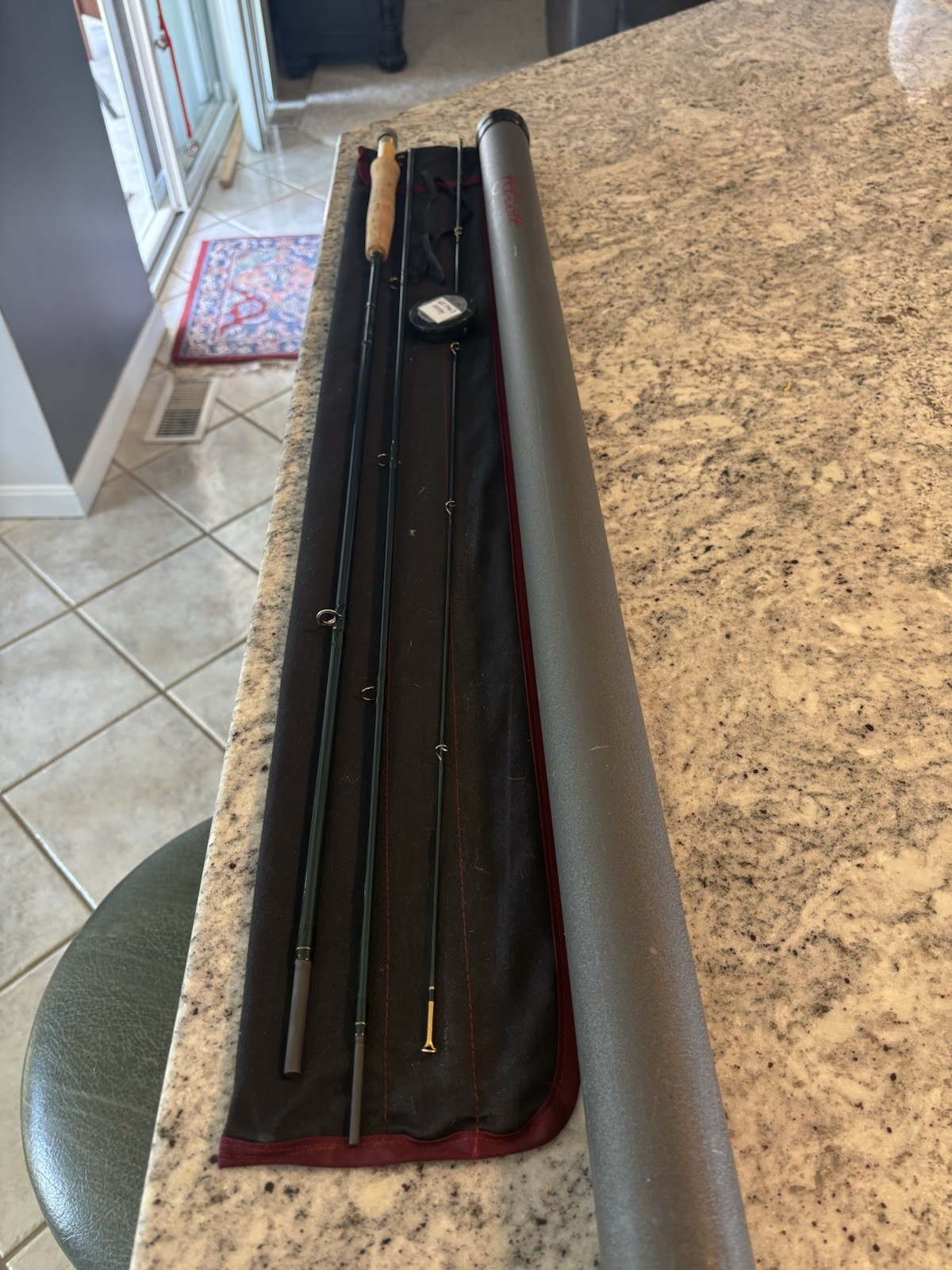 Scott SES Fly Rod 9’0 4wt 3 Piece Fly Fishing Rod
