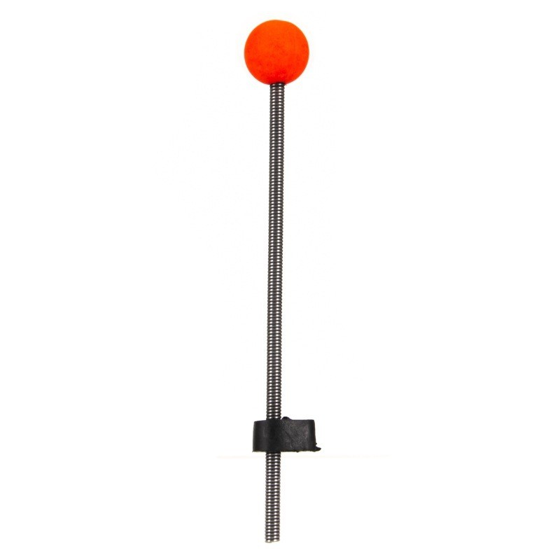 5PCS Red Ball Spring Rod Tips Ice Fishing Pole Spring Ball Tips 9/10/12cm