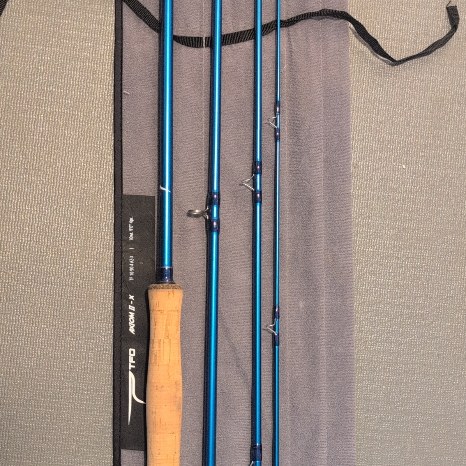 TFO Axion 2 X 9ft 10wt 4pc,opened Unused