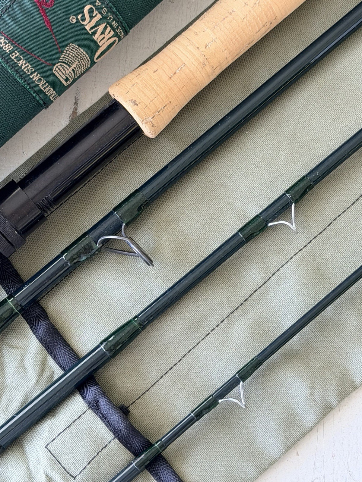 **BEAUTIFUL** ORVIS TRIDENT TLS F POWER MATRIX 10. 8wt. 9’ft Rod🔥~EXCELLENT~🔥