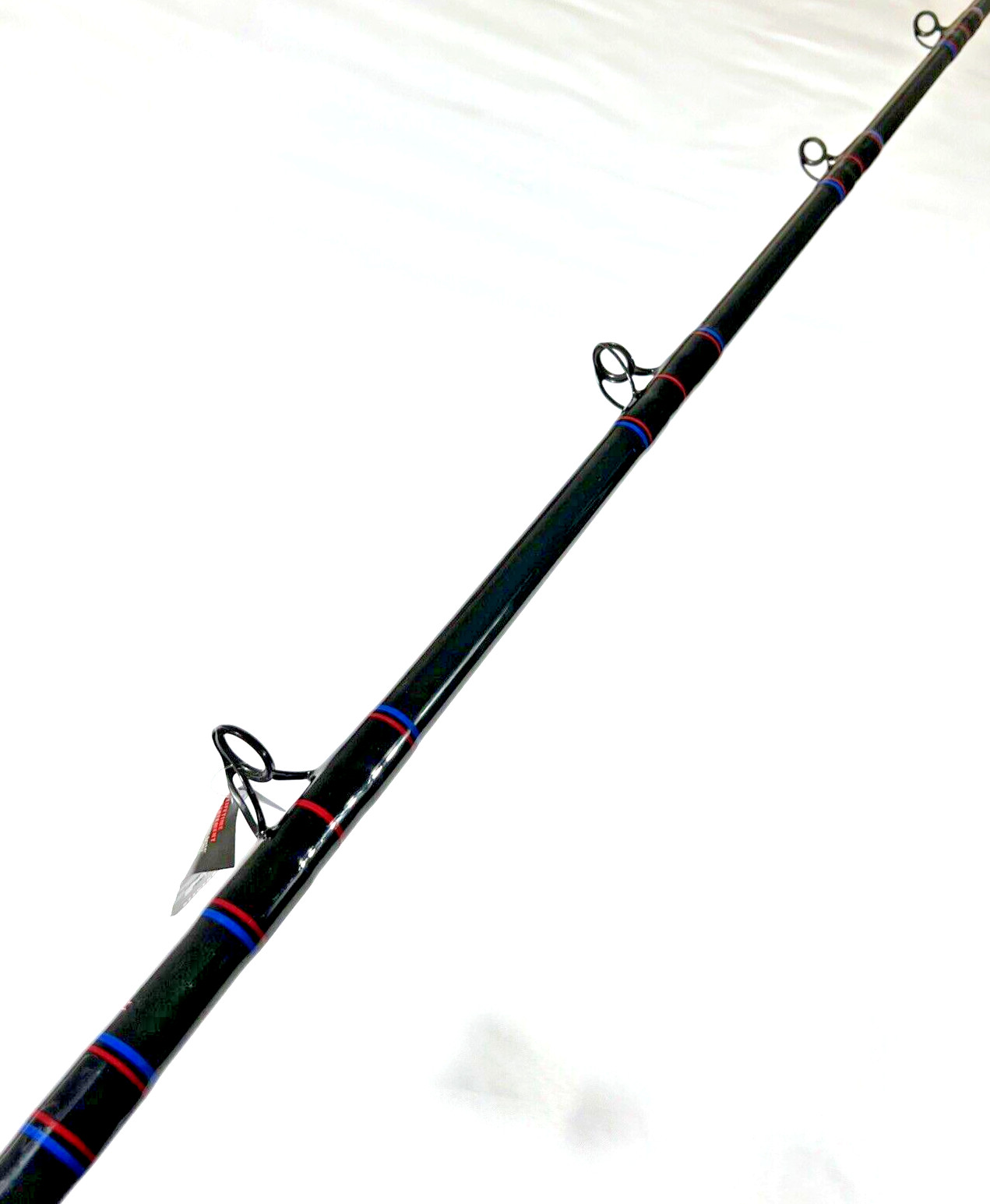 Seeker G 95-9.5’ CT Black Steel Graphite 30-60Lb Live Bait 9.5FT Fishing Rod USA