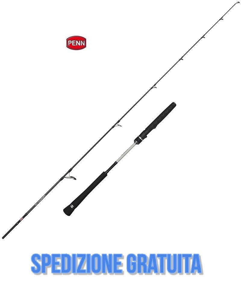 Penn Prevail III Light Jigging Fishing Rod 1.90 Mt 120 Gr Slow Pitch Sea