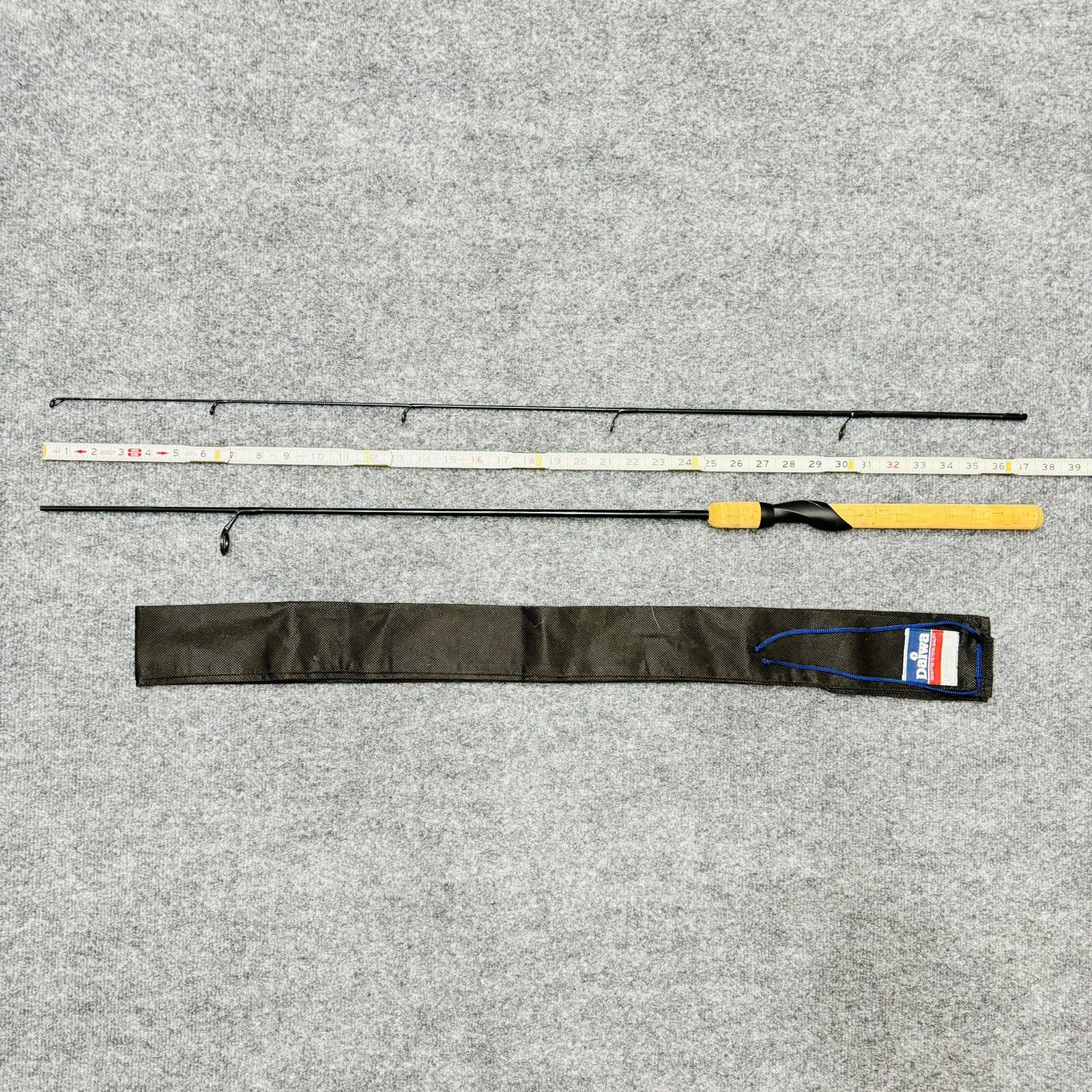 Daiwa Triforce 2 Piece Casting Fishing Rod 602LFS-B 6’ 3.5oz 1/16-3/8oz 4-10lb