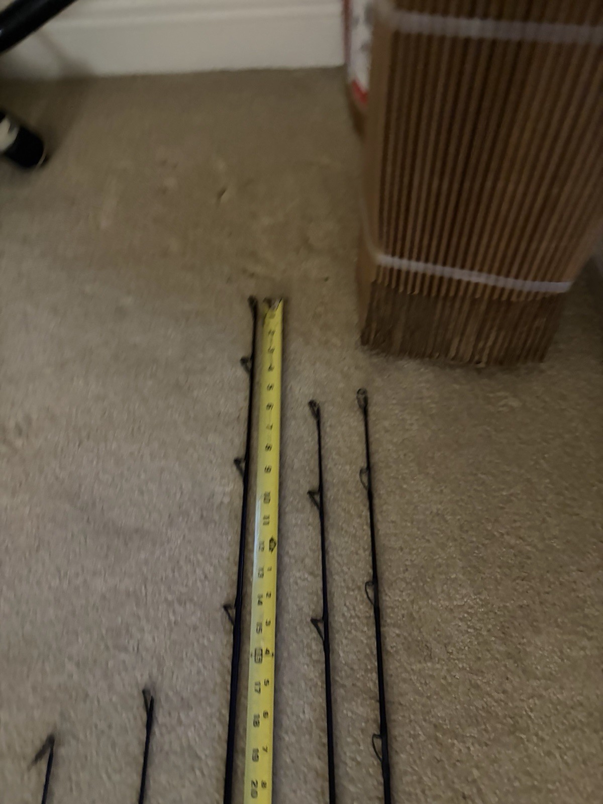 Lot Of 5 Spinning Surf Rods