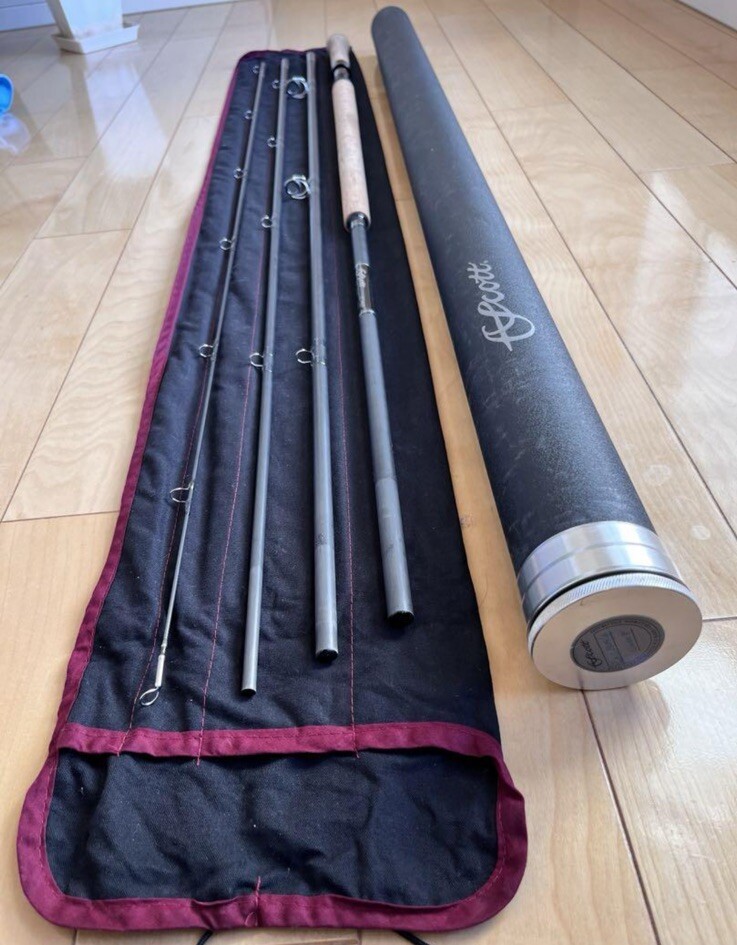 Scott LS2 4pc 14ft 8wt Fly Rod Fishing