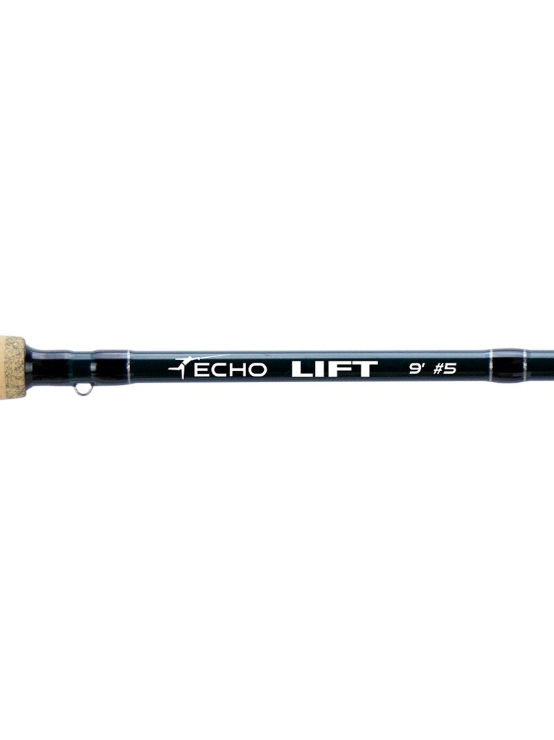 ECHO LIFT 376-4 7’6″ #3 WEIGHT 4 PIECE FLY ROD–NEW, FREE SHIPPING