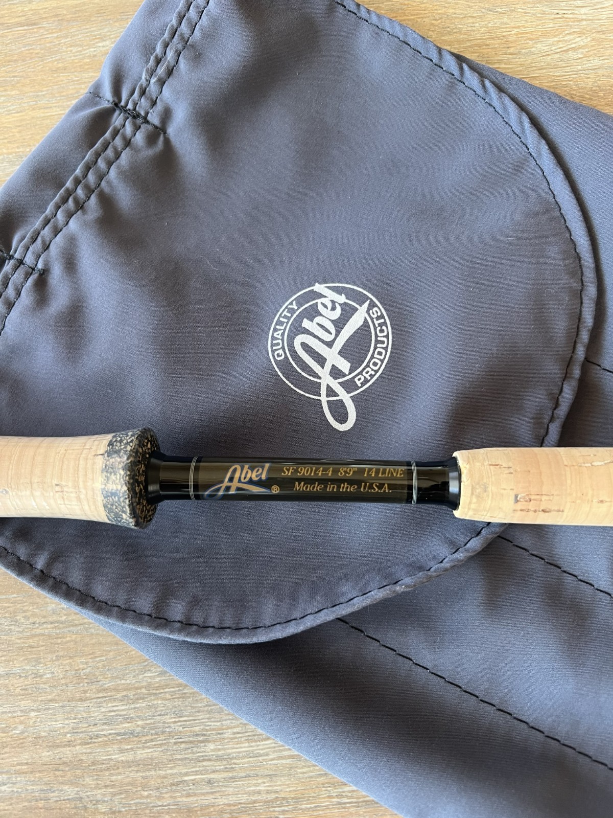 ABEL Fly Fishing Rod 8′ 9″ 4-Piece 14-Weight