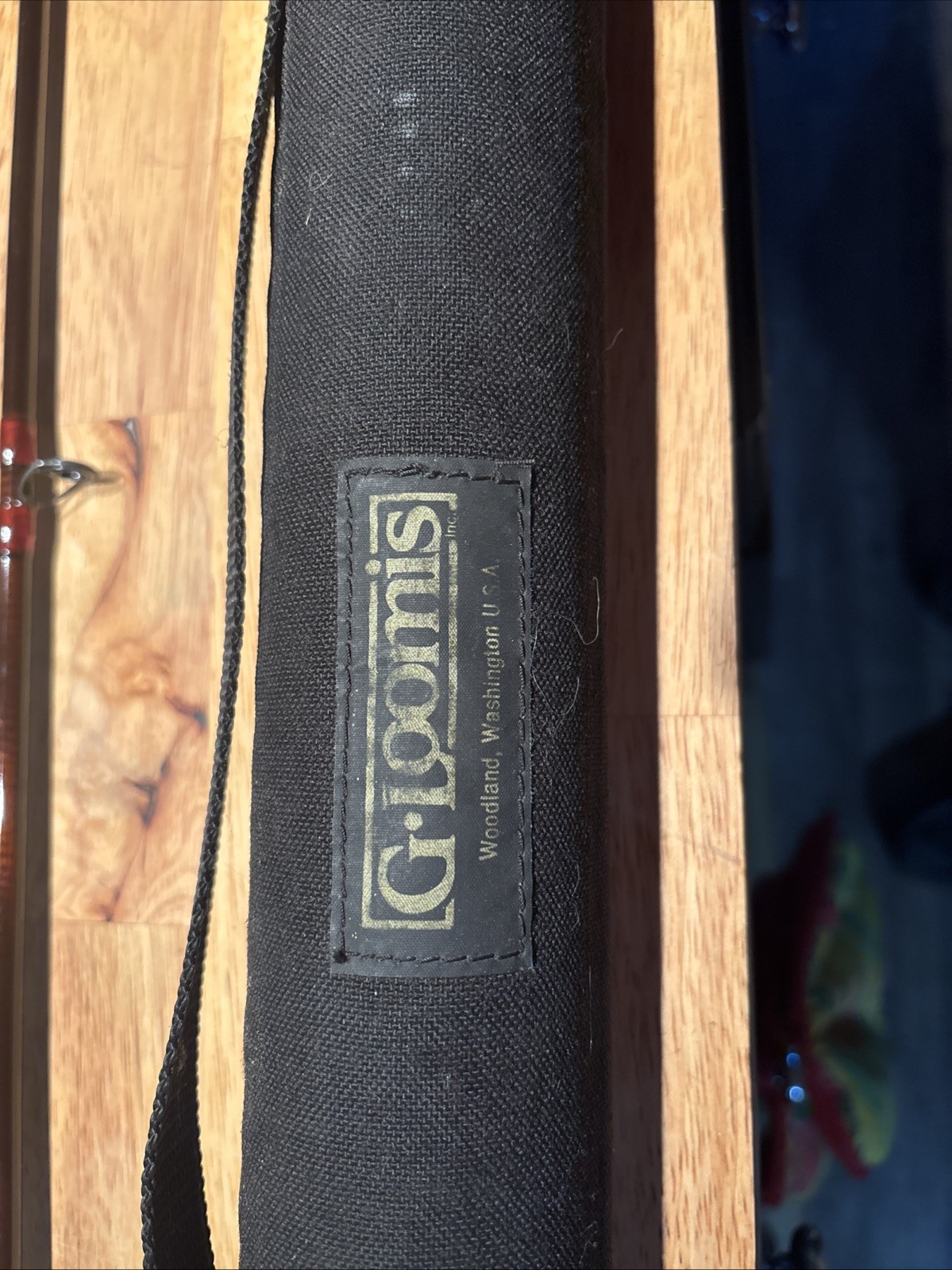 Gloomis FR1148 IM6 9 1/2 Ft Fly Rod with Tube with Cork Grip Never Used