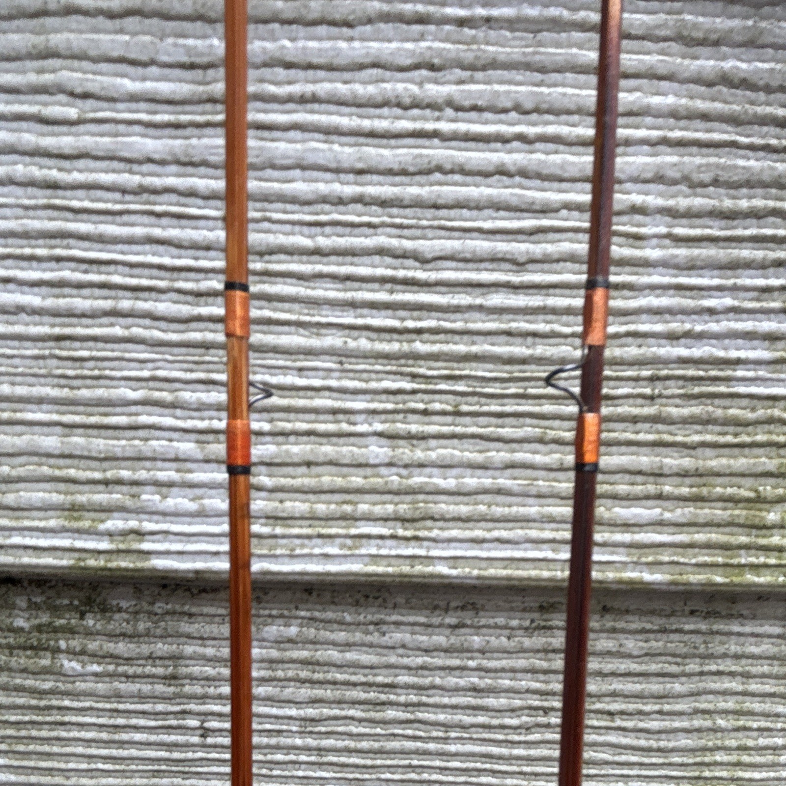 Wards Thoroughbred 9ft 4pc Split Bamboo Casting Rod never used original case