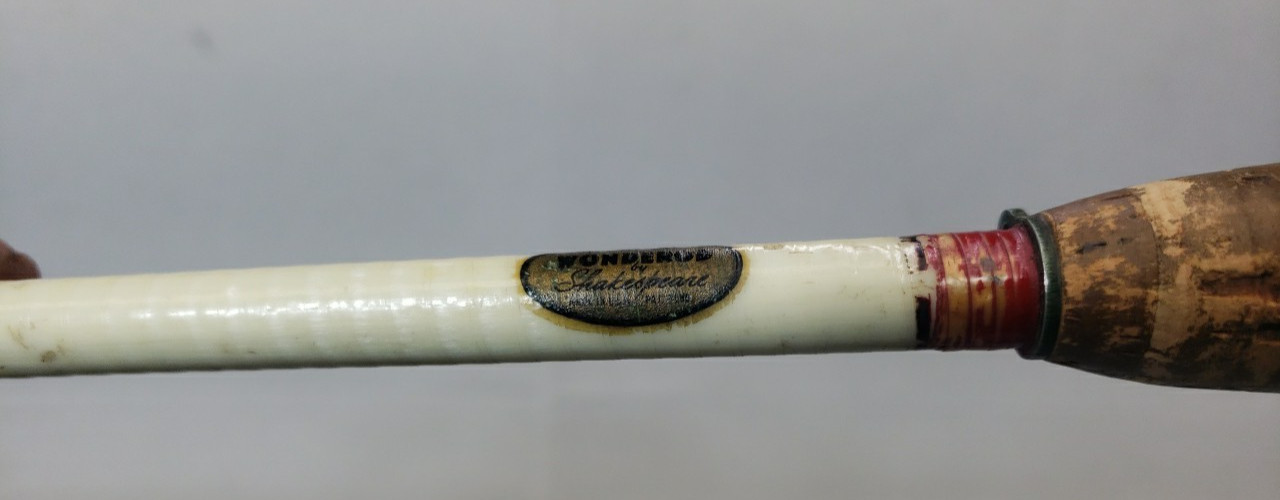 Vintage Shakespeare Wonderod Fly Fishing Rod Howald #1380T-FJC 8’6″ w/ case