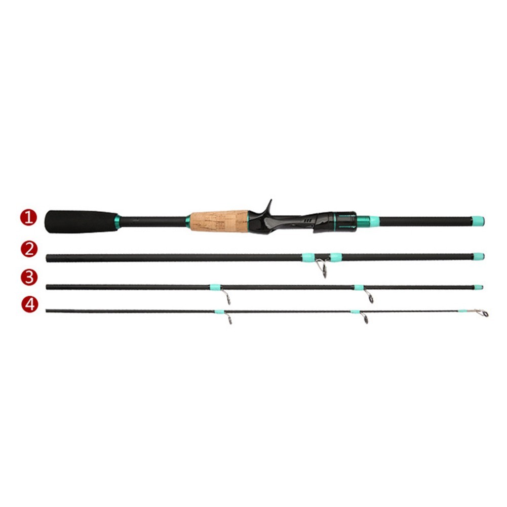 Innovative Insert Design in the 2 1m Baitcasting Fishing Rod Ensures Durability
