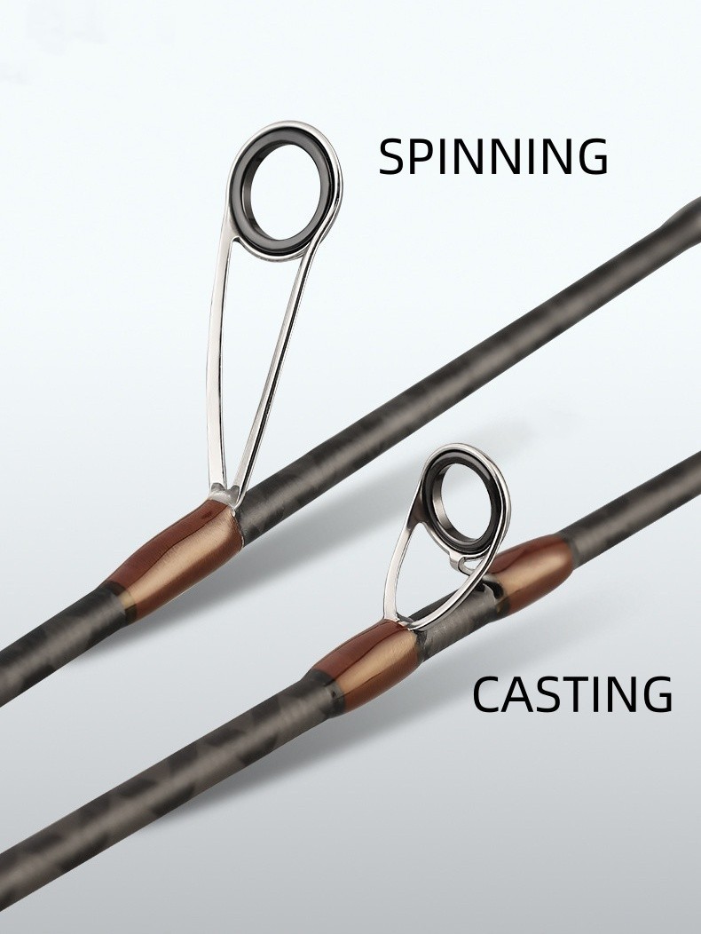 Carbon Fiber Fishing Rod Spinning Casting Ultra-Light High Sensitive Rod Trout
